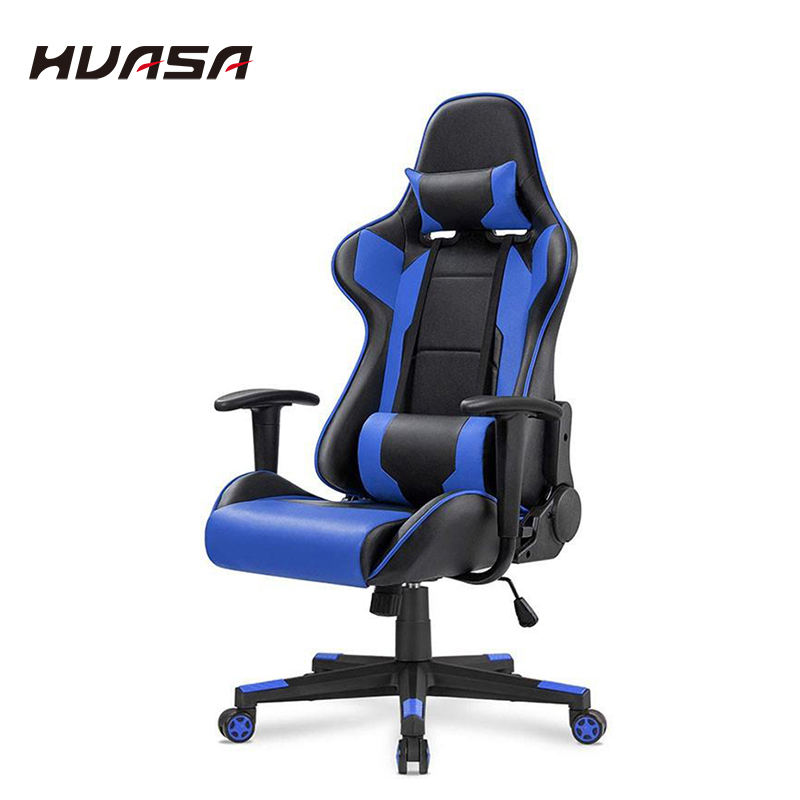 Sedia da gamer da ufficio Silla in pelle PU economica in metallo di alta qualità  Sedia da gamer da ufficio Silla in pelle PU economica in metallo di alta qualità