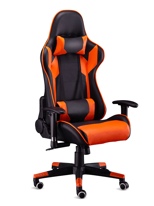 Sedia da ufficio da gioco RGB verde stile corsa per seggiolino auto OEM / ODM 