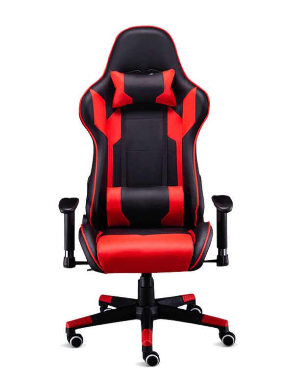 Sedia da gioco girevole per carichi pesanti di vendita calda Sedia da gioco con logo personalizzato da corsa 