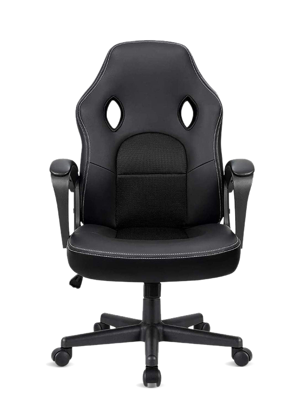 Sedia da gioco per giocatori di computer da ufficio, girevole, ergonomica, con schienale alto, economico, RGB 