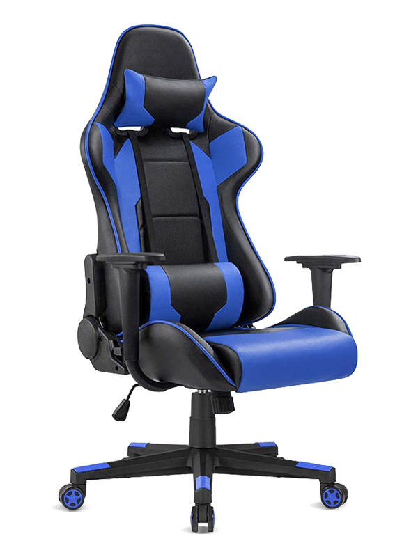 Sedia da gamer da ufficio Silla in pelle PU economica in metallo di alta qualità 
