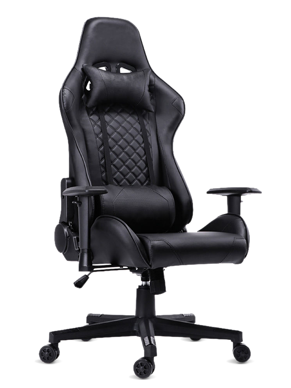 Sedia da gioco da corsa Sedia da computer con schienale alto, design ergonomico in pelle PU 
